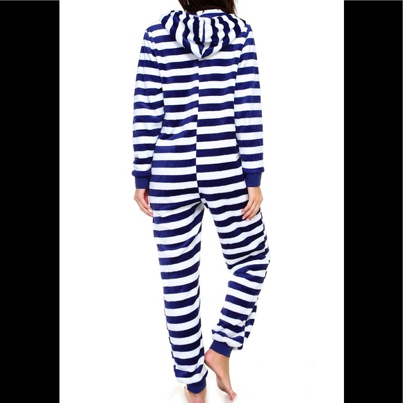 Stripe onesie pajama one pc - Picture 6 of 8